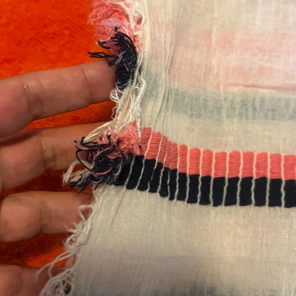 Vintage American Eagle ethnic pattern infinity scarf EUC - Picture 9 of 9